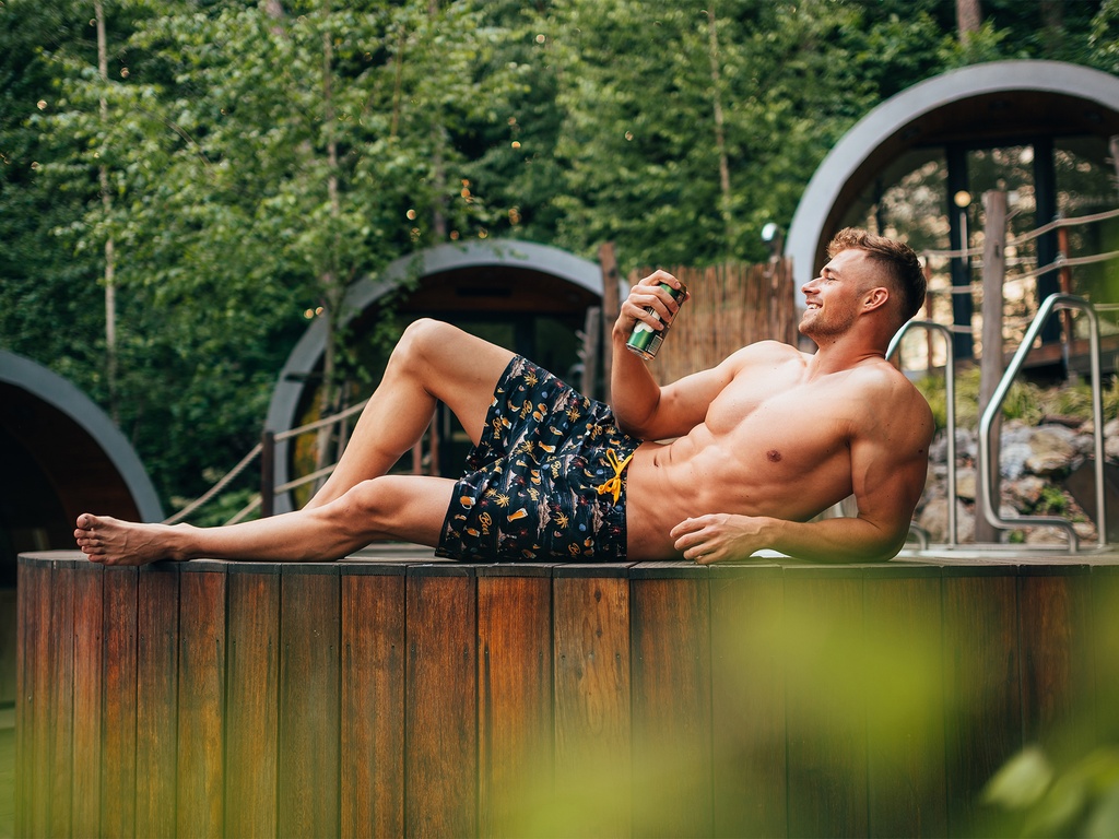 Men's Swim Shorts Beach Beer